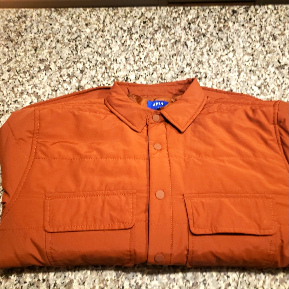 Puffer Shirt Jacket